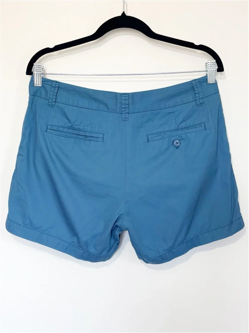 J. CREW Chino “Broken In” 100% Cotton Shorts Light Blue Womens Size 6 - Picture 2 of 8